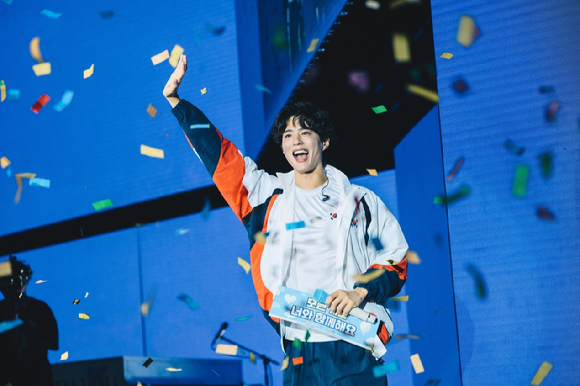 박보검이 지난 29일 홍콩 아시아월드 엑스포홀과 31일 자카르타 BSD 홀에서 양일 7천여 명의 현지 팬들을 만나 소중한 시간을 함께했다. [사진=더블랙레이블]