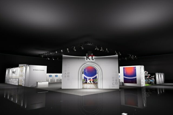 SK텔레콤은 &lsquo;AI의 모든 것&rsquo;을 콘셉트로 약 262평 규모 대형 전시관을 마련해 풀스택AI 선보인다. [사진=SKT]