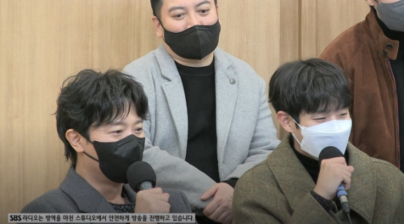 배우 박희순이 '컬투쇼'에 출연했다. [사진=SBS 라디오 캡처]