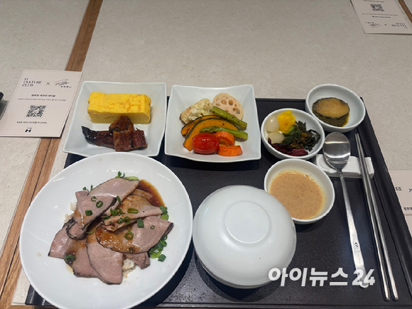 디에이치 방배 단지 내부 모습. [사진=김민지 기자]