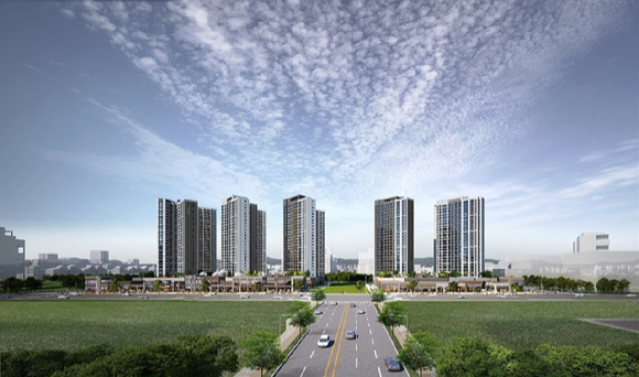 ‘서수원 에피트 센트럴마크’투시도 [사진=HL디앤아이한라]