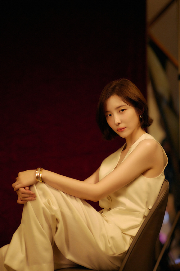 배우 박지현이 영화 '히든페이스' 인터뷰에 앞서 포즈를 취하고 있다. [사진=스튜디오앤뉴, 쏠레어파트너스(유), NEW]
