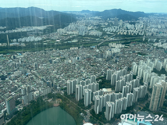 서울 송파구 일대 아파트 단지 전경. [사진=김민지 기자]