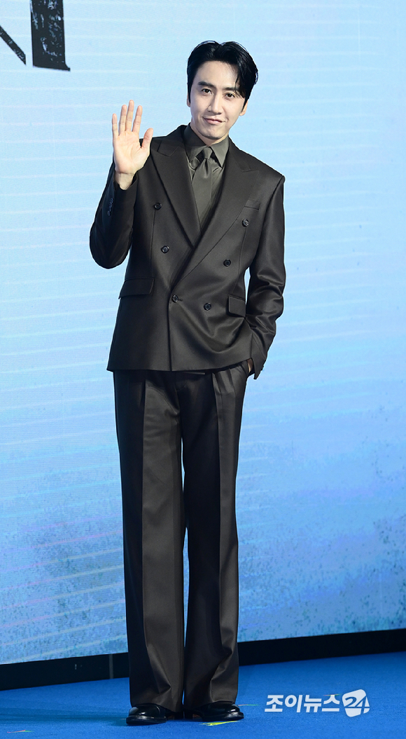 배우 이광수가 3일 오전 서울 영등포구 콘래드 서울에서 열린 디즈니 플러스 오리지널 '조각도시' 제작발표회에 참석하고 있다. [사진=정소희 기자]