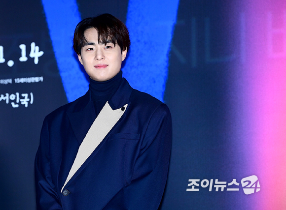 배우 조병규가 6일 오후 서울 CGV 용산아이파크몰에서 열린 영화 '보이'(감독 이상덕) 언론시사회에 참석하고 있다. [사진=정소희 기자]