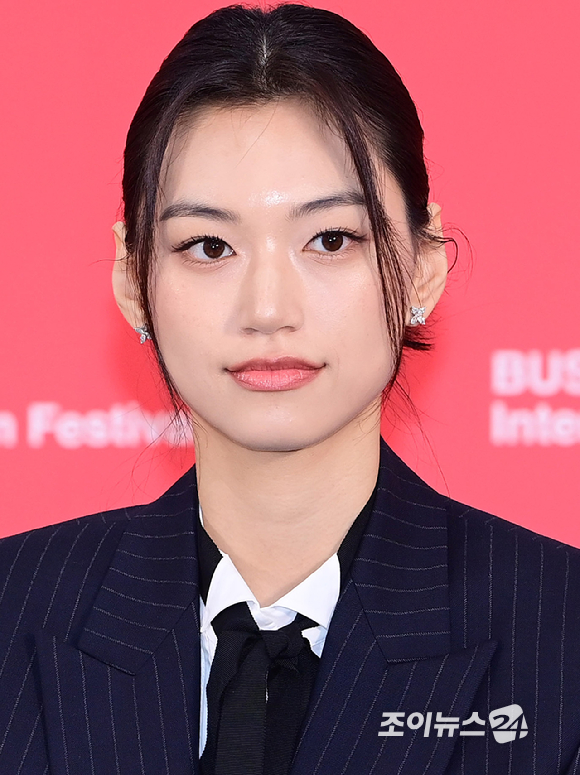 배우 김도연이 9일 부산 해운대구 영화의전당에서 열린 제31회 부산국제영화제 '도라' 기자회견에 참석하고 있다. [사진=정소희 기자]