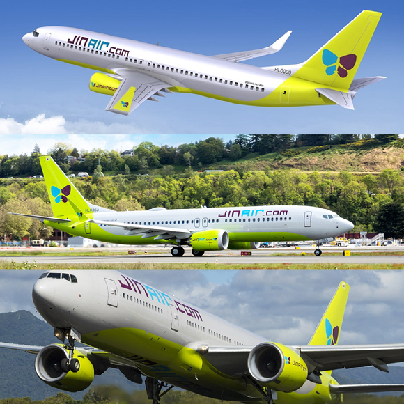 진에어&middot;에어부산&middot;에어서울 항공기 [사진=각 사]