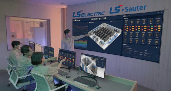 AI 기반 데이터센터 공조관리 솔루션 상황실[사진=LS일렉트릭]