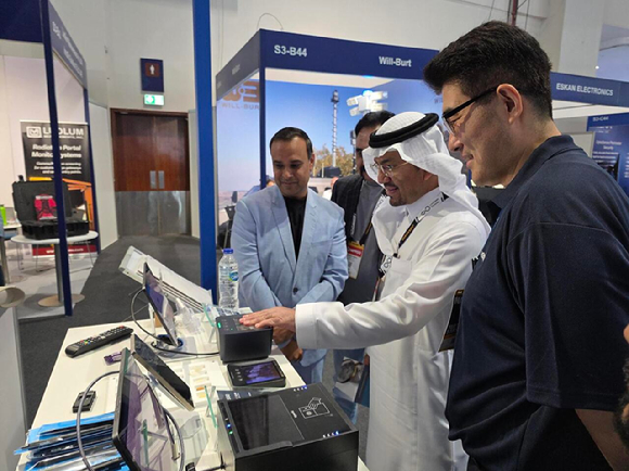 두바이에서 열린 'INTERSEC 2026' 현장 [사진=엑스페릭스 제공]