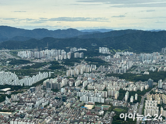 서울 송파구 일대 아파트 단지 전경. [사진=김민지 기자]