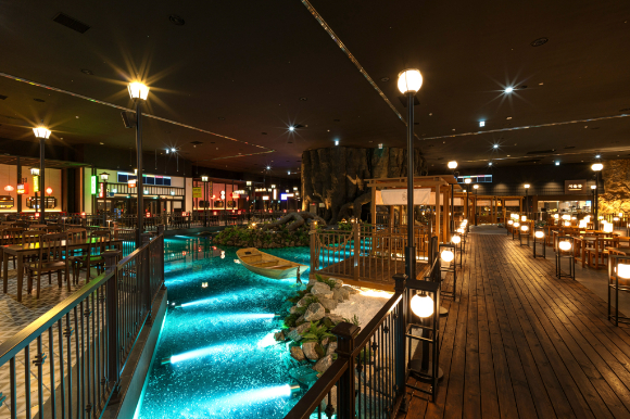 글로우서울이 기획한 인스파이어 오아시스 고메빌리지 [사진=대우건설]