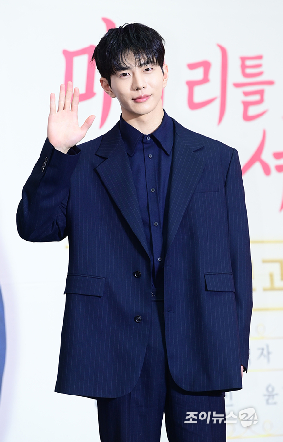 배우 최보민이 21일 경기 고양시 덕양구 스타필드 고양에서 진행된 숏폼 드라마 '마이리틀셰프' 제작보고회에 참석하고 있다. [사진=정소희 기자]