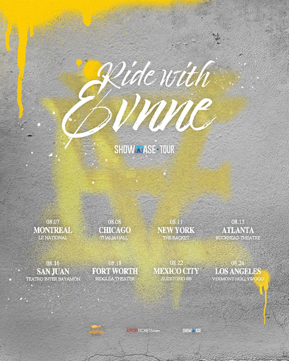 이븐 아메리카 투어 포스터. [사진=젤리피쉬]