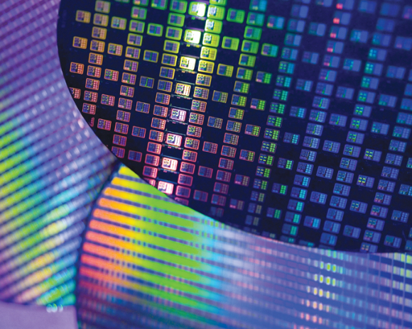 TSMC 파운드리 공장에서 생산한 반도체 웨이퍼 [사진=TSMC]