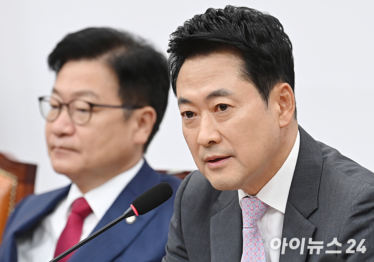 장동혁 국민의힘 당대표가 17일 서울 여의도 국회에서 열린 최고위원회의에서 발언하고 있다. [사진=곽영래 기자]