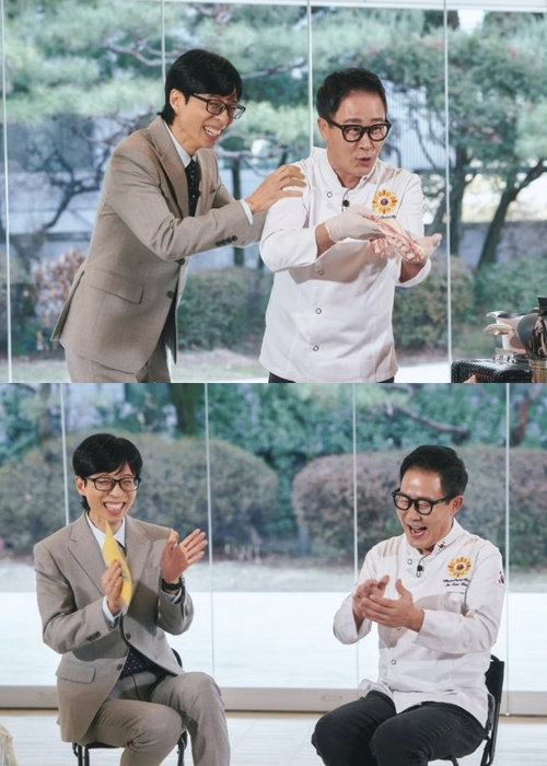 임성근이 '유퀴즈 온더 블럭' 녹화에 참여하고 있다. [사진=tvN '유퀴즈 온 더 블럭']