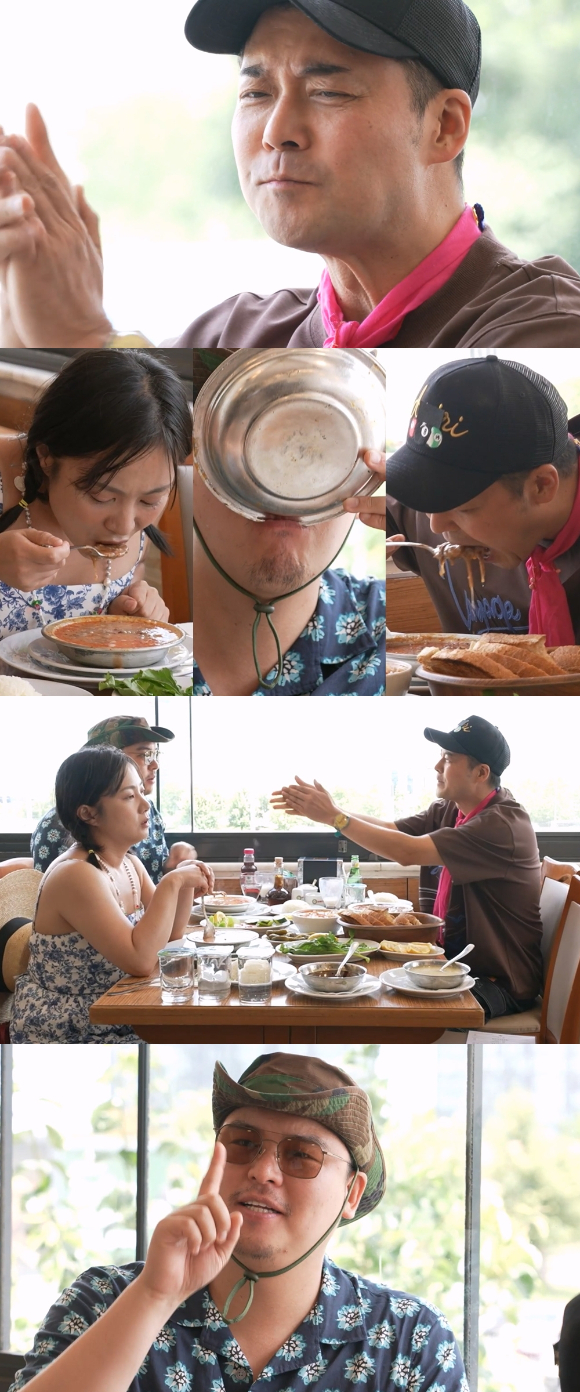 '팜유' 전현무와 박나래, 이장우가 튀르키예 이스탄불에서 국밥집을 찾았다. [사진=MBC]