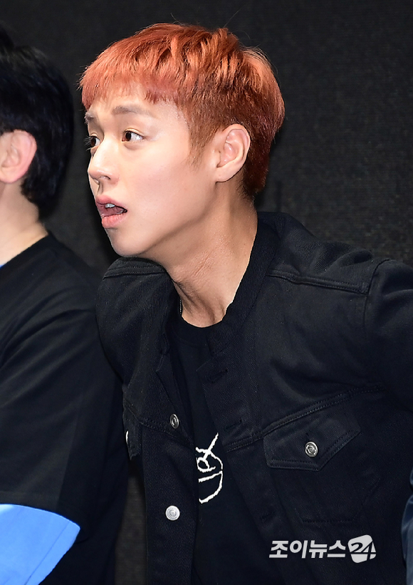 배우 박지훈이 17일 오후 서울 강남구 삼성동 메가박스 코엑스점에서 열린 영화 '왕과 사는 남자' 1,300만 돌파 흥행 감사 무대 인사에 참석하고 있다. [사진=정소희 기자]