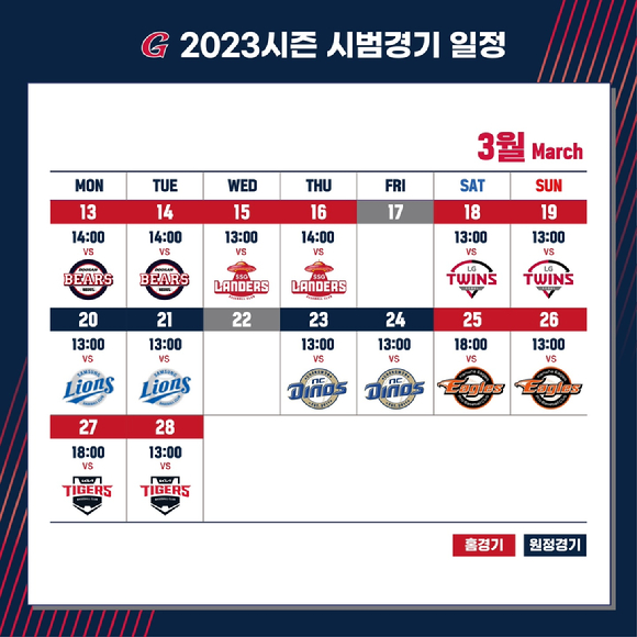 롯데 자이언츠 구단은 2023시즌 시범경기 홈 관중 입장을 결정했다. [사진=롯데 자이언츠]