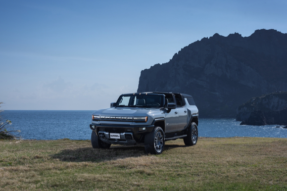 GMC '허머(HUMMER) EV SUV'. [사진=GM 한국사업장]