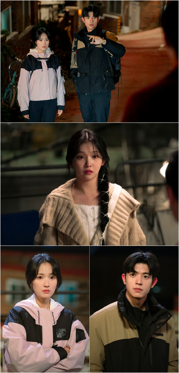 '오늘부터 인간입니다만' 김혜윤X로몬, 한밤 중 묘령의 여인 깜짝 대면