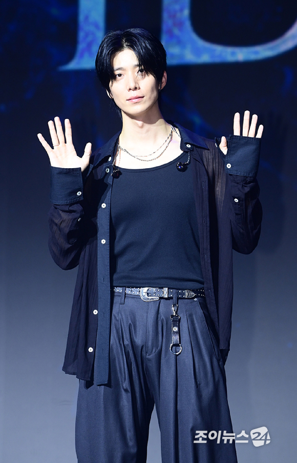 그룹 에스에프나인(SF9) 휘영이 26일 오후 서울 마포구 상암동 큐브컨벤션센터에서 열린 SF9 정규 2집 '터내서티(TENACITY)' 프레스 쇼케이스에 참석하고 있다. [사진=정소희 기자]