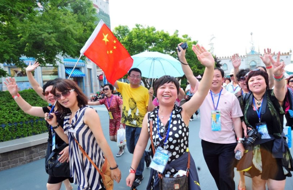 사진은 지난 2015년 에버랜드를 방문한 중국인 관광객. [사진=에버랜드]