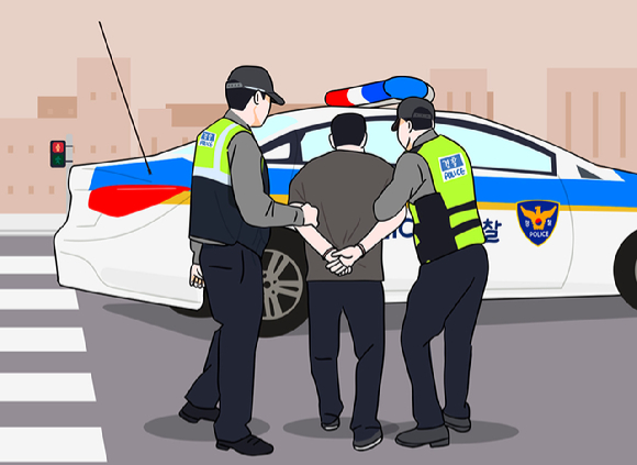  강남 한복판에서 역주행으로 차량 6대를 들이받은 40대 남성이 경찰에 붙잡혔다. 본 기사와 무관한 이미지. [사진=뉴시스]