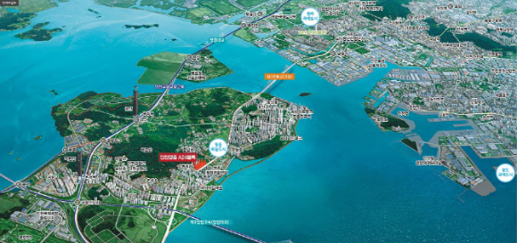 인천영종 A24블록 투시도. [사진=한국토지주택공사]