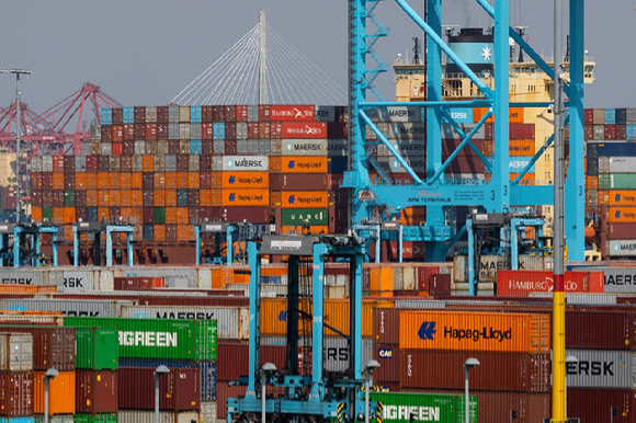 미 로스앤젤레스 항구 [사진=로이터=연합뉴스]