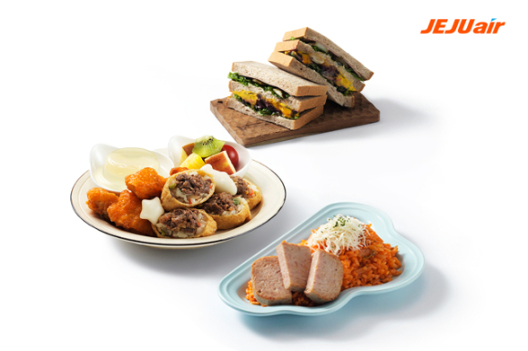 제주항공이 5월 31일까지 4000원 할인하는 패밀리세트 기내식. [사진=제주항공]