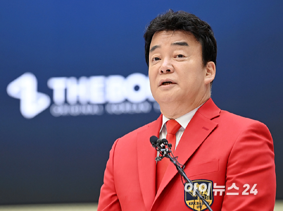 백종원 더본코리아 대표. [사진=곽영래 기자]