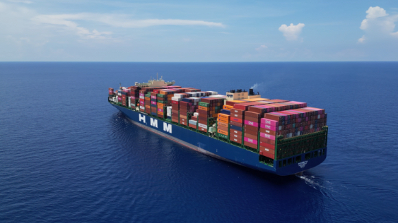 HMM 컨테이너선. [사진=HMM]