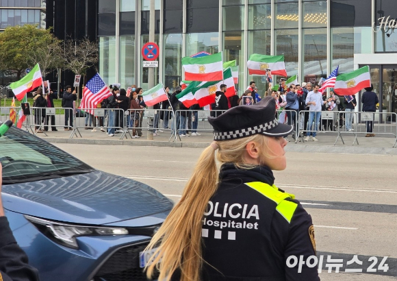 세계 최대 이동통신 박람회 모바일월드콩그레스(MWC) 2026이 열린 스페인 바르셀로나 피아 그란비아(Fira Gran Via) 전시장 입구 모습. [사진=안세준 기자]