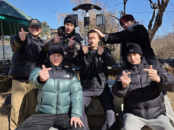 몬스타엑스 아이엠의 입대 사진이 공개됐다. [사진=스타쉽엔터테인먼트]