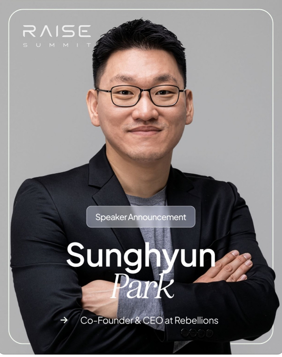 박성현 리벨리온 공동창업자 겸 최고경영자(CEO)가 '레이즈 서밋(RAISE Summit) 2026' 연사로 참여한다. [사진=RAISE Summit 링크드인 캡처]
