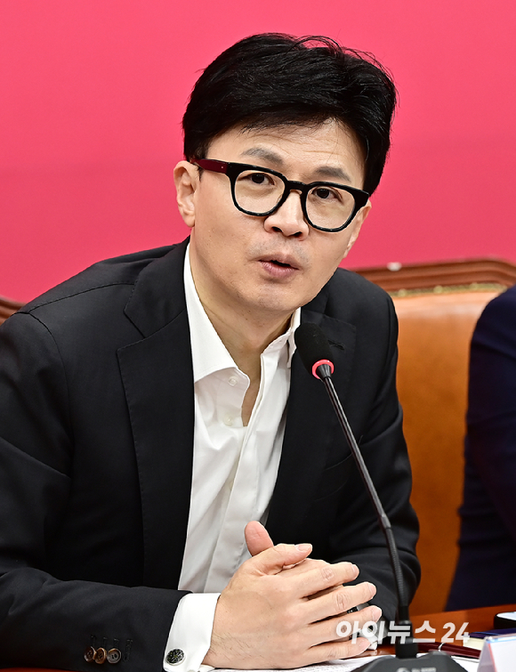 한동훈 국민의힘 비상대책위원장이 15일 오전 서울 여의도 국회에서 열린 비상대책위원회의에서 발언하고 있다. [사진=곽영래 기자]
