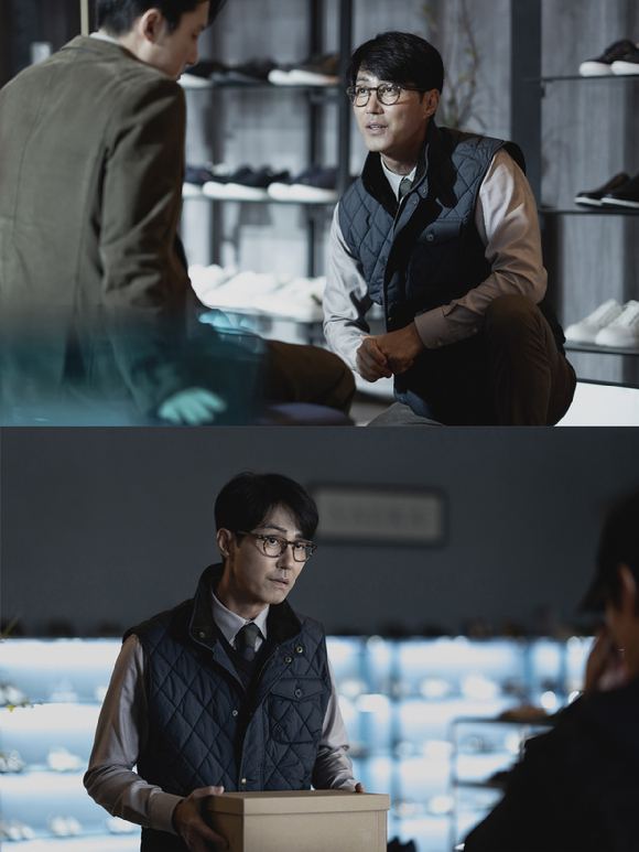 배우 차승원이 영화 '어쩔수가 없다'에서 열연하고 있다. [사진=CJ ENM]