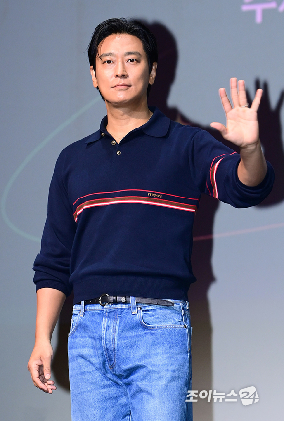 배우 주지훈이 9일 부산 해운대구 신세계백화점 센텀시티점 문화홀에서 열린 액터스 하우스에 참석하고 있다. [사진=정소희 기자]