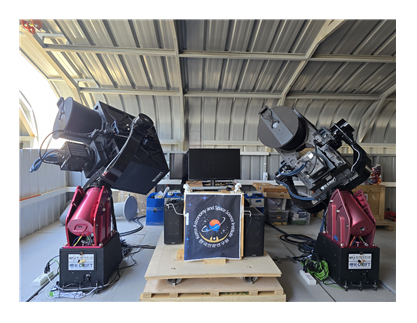 우리나라가 개발한 K-DRIFT 1세대 1, 2호기 망원경, 3년 뒤 2세대, 2030년대 3세대가 개발된다. [사진=천문연]