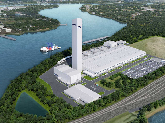 LS전선 미국 자회사, LS그린링크의 미국 버지니아주 해저케이블 공장 조감도. [사진=LS]