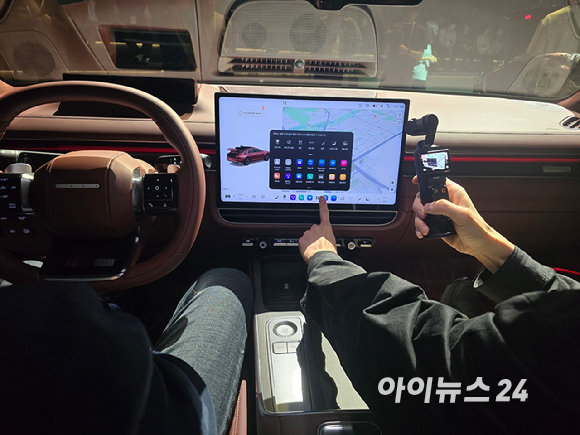 현대차 '더 뉴 그랜저'. [사진=김종성 기자]