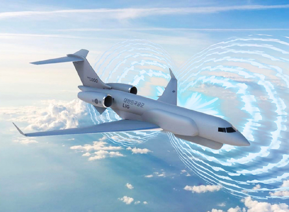 LIG넥스원이 체계통합을 추진하는 한국형 전자전기 형상. [사진=LIG넥스원]