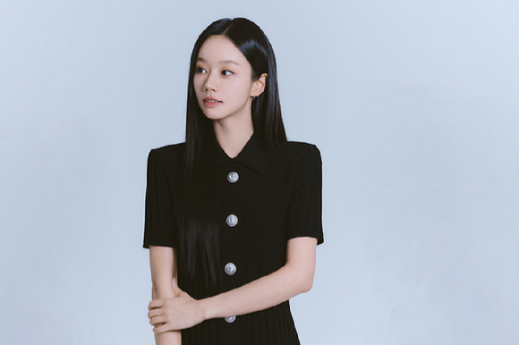 배우 혜리가 영화 '빅토리' 인터뷰에서 포즈를 취하고 있다. [사진=써브라임]