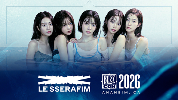 르세라핌 '블리즈컨 2026' 출연 관련 이미지 [사진=쏘스뮤직]