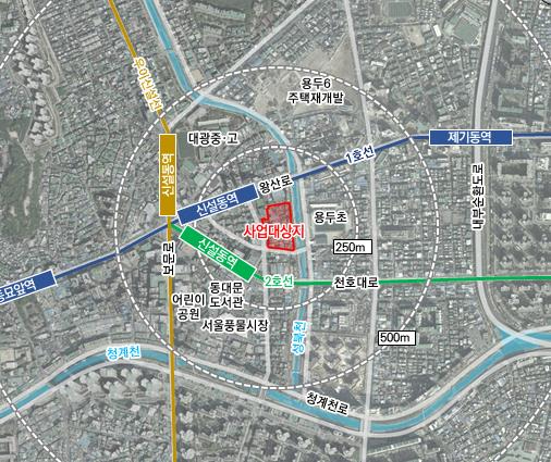 서울 동대문구 신설1구역 조감도. [사진=한국토지주택공]