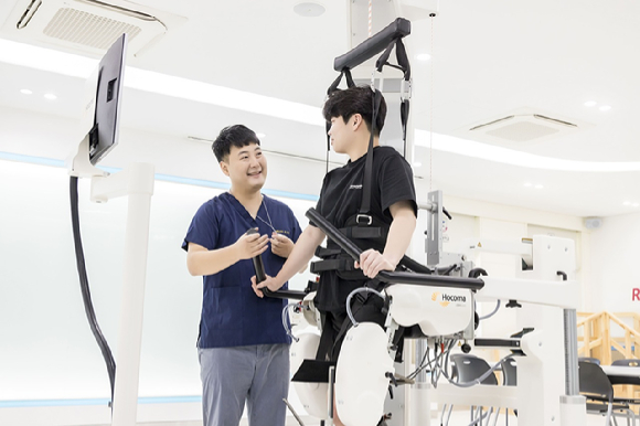 경복대학교 물리치료학과 실습 중심형 수업이 진행되고 있다. [사진=경복대학교]