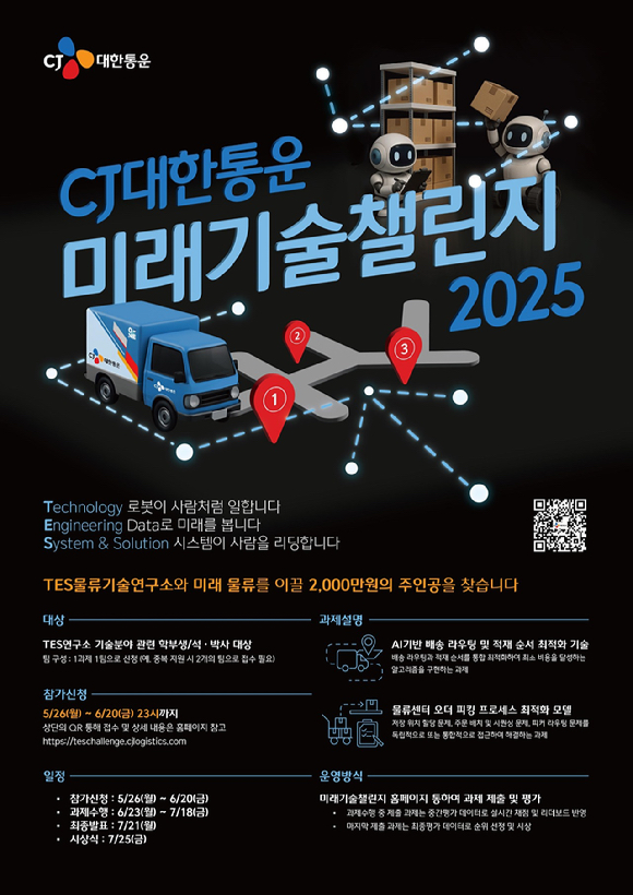 CJ대한통운 미래기술챌린지 2025. [사진=CJ대한통운]
