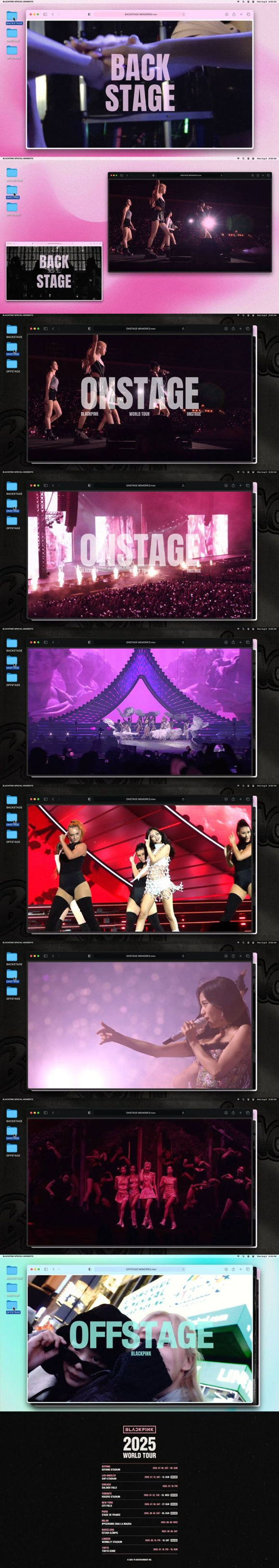 블랙핑크 콘서트 관련 영상 갈무리 [사진=YG엔터테인먼트]