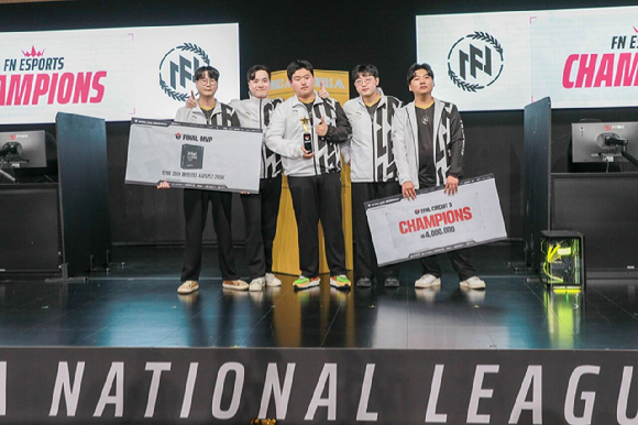 FN 이스포츠, 넥슨 &apos;더 파이널스&apos; 내셔널 리그 서킷3 최종 우승